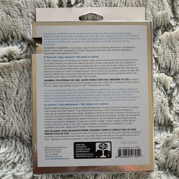 5Pc Global Beauty Care Gift Set NIB W - Picture 13 of 15